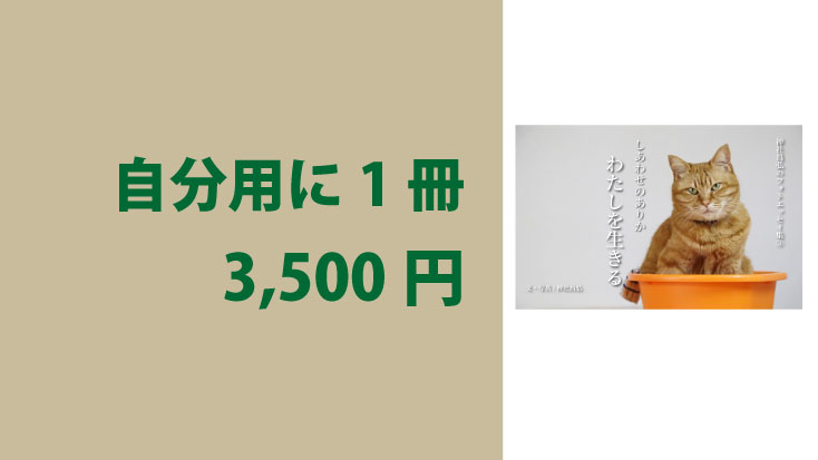 📖 自分用に1冊|3,500円